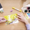 Sada obojstranných štetcových popisovačov Talens Pantone - 9 ks, Yellow