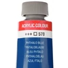 Akrylová farba Talens Van Gogh, 40 ml - 570, phthalo blue