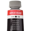 Akrylová farba Talens Van Gogh, 40 ml - 735, oxide black