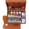 Sada olejových farieb Talens Van Gogh - 32x20 ml + 2x60 ml + doplnky, v drevenej krabičke