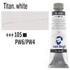 Olejová farba Talens Van Gogh, 40 ml - 105, titanium white