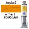 Olejová farba Talens Van Gogh, 200 ml - 270, azo yellow deep