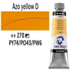 Olejová farba Talens Van Gogh, 40 ml - 270, azo yellow deep