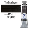 Olejová farba Talens Van Gogh, 20 ml - 403, vandyke brown