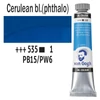 Olejová farba Talens Van Gogh, 20 ml - 535, cerulean blue (phthalo)