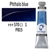 Olejová farba Talens Van Gogh, 20 ml - 570, phthalo blue