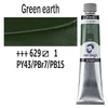 Olejová farba Talens Van Gogh, 200 ml - 629, green earth