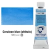 Akvarelová farba v tubeTalens Van Gogh, 10 ml - 535, cerulean blue (phthalo)
