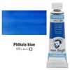 Akvarelová farba v tubeTalens Van Gogh, 10 ml - 570, phthalo blue