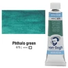 Akvarelová farba v tubeTalens Van Gogh, 10 ml - 675, phthalo green