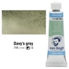 Akvarelová farba v tube Talens Van Gogh, 10 ml - 748, davy's grey, granulačná