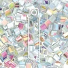 Miyuki Tila dvojotvorové japonské sklenené korálky - Crystal Green Rainbow