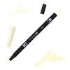 Obojstranný popisovač Tombow abt dual brush - 020, peach
