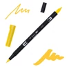 Obojstranný popisovač Tombow abt dual brush - 025, light orange