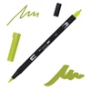 Obojstranný popisovač Tombow abt dual brush - 126, light olive