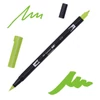 Obojstranný popisovač Tombow abt dual brush - 173, willow green