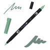 Obojstranný popisovač Tombow abt dual brush - 312, holly green
