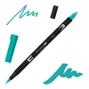 Obojstranný popisovač Tombow abt dual brush - 403, bright blue