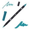 Obojstranný popisovač Tombow abt dual brush - 407, Tiki teal
