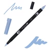 Obojstranný popisovač Tombow abt dual brush - 553, mist purple