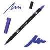 Obojstranný popisovač Tombow abt dual brush - 565, deep blue