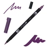 Obojstranný popisovač Tombow abt dual brush - 679, dark plum