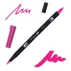 Obojstranný popisovač Tombow abt dual brush - 725, rhodamine red