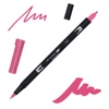Obojstranný popisovač Tombow abt dual brush - 743, hot pink