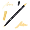Obojstranný popisovač Tombow abt dual brush - 991, light ochre
