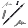 Obojstranný popisovač Tombow abt dual brush - N35, cool gray 12