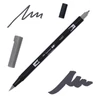 Obojstranný popisovač Tombow abt dual brush - N45, cool gray 10