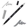 Obojstranný popisovač Tombow abt dual brush - N65, cool gray 5