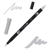 Obojstranný popisovač Tombow abt dual brush - N75, cool gray 3