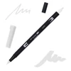Obojstranný popisovač Tombow abt dual brush - N95, cool gray 1