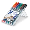 Obraz 1/4 - Sada alkoholových popisovačov, Staedtler, Lumocolor, 0,6 mm - 6 ks