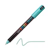 Extra tenký popisovač UNI POSCA PC-1MR, 0,7 mm - M6, metalický zelený