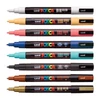 Popisovač UNI POSCA PC-3M, 0,9-1,3 mm - 24, čierny