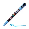 Popisovač UNI POSCA PC-3M, 0,9-1,3 mm - 48, nebesky modrý
