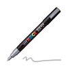 Popisovač UNI POSCA PC-3M, 0,9-1,3 mm - 26, strieborný