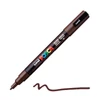 Popisovač UNI POSCA PC-3M, 0,9-1,3 mm - 22, tmavo hnedý