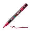 Popisovač UNI POSCA PC-3M, 0,9-1,3 mm - 14, tmavo červený