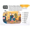 Skicár Viviva Sketchbook Cotton, 300 g, hrubý povrch, 40 strán - A5 na šírku