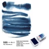 Akvarelová farba v panvičke White Nights, 2,5 ml, granulačná - 555, dark blue shadows
