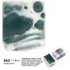 Akvarelová farba v panvičke White Nights, 2,5 ml, granulačná - 563, chromium- cobalt