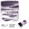 Akvarelová farba v panvičke White Nights, 2,5 ml, granulačná - 629, violet shadows