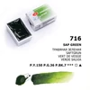 Akvarelová farba v panvičke White Nights, 2,5 ml - 716, sap green