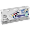 Sada akvarelových farieb Winsor&Newton Cotman Pocket Set, 8x1/2 panvičiek+ štetec- Skyscape