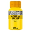 Akrylová farba Winsor&Newton Galeria, 500 ml - 653, transparent yellow