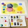 Winsor&Newton Professional akvarellfesték készlet, v panvičkách - 14x1/2 + štetec, Field set