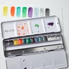 Sada akvarelových farieb Winsor&Newton Professional, v panvičkách - 8x1/2, Revival Collection Tin